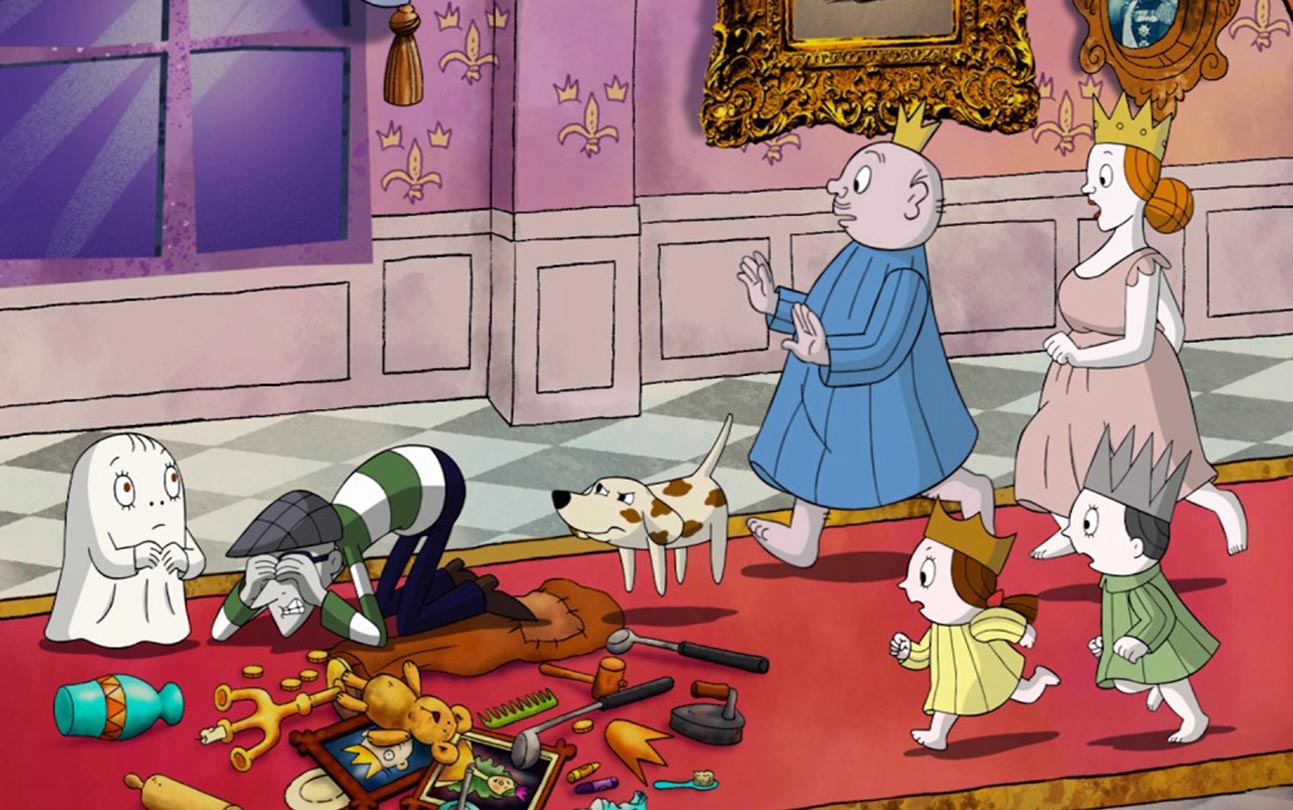 Lilla spöket Laban spökar igen